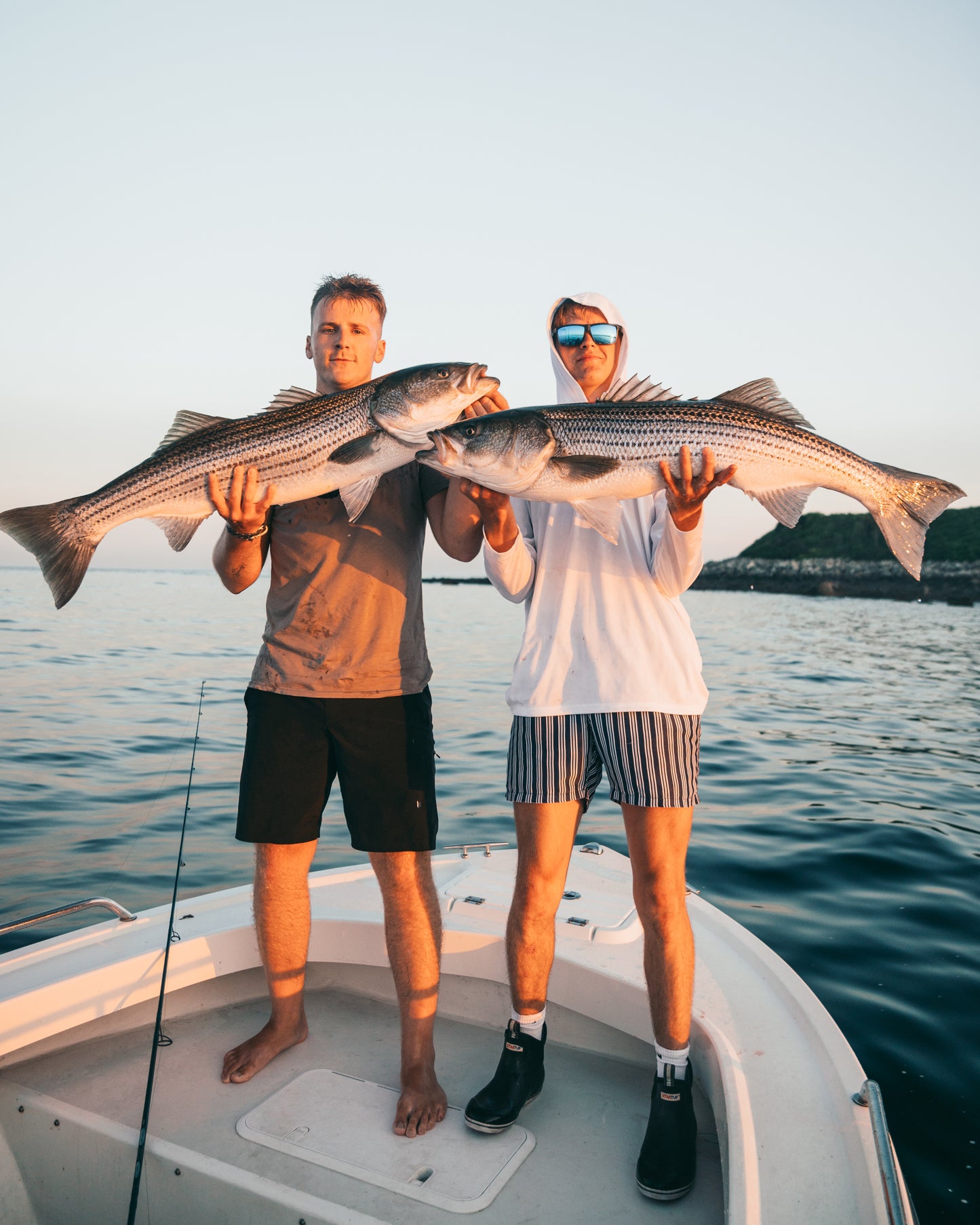 Day Time Striped Bass Charter