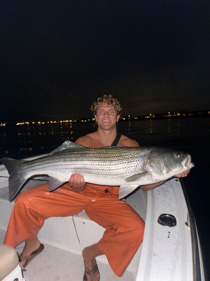 Night Time Striped Bass Charter